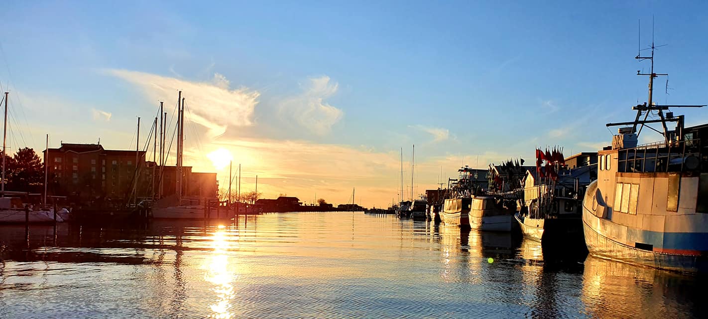 Mynningen ut till havet
